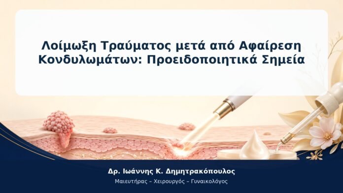 Λοίμωξη Τραύματος μετά από Αφαίρεση Κονδυλωμάτων: Προειδοποιητικά Σημεία