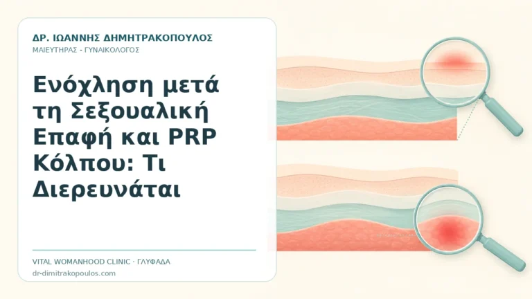 Ενόχληση μετά τη Σεξουαλική Επαφή και PRP Κόλπου: Τι Διερευνάται - Δρ. Ιωάννης Δημητρακόπουλος, Γυναικολόγος Γλυφάδα