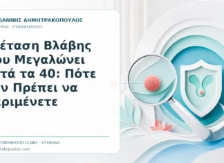 Εξέταση Βλάβης που Μεγαλώνει μετά τα 40: Πότε Δεν Πρέπει να Περιμένετε Εξέταση Βλάβης που Μεγαλώνει μετά τα 40: Πότε Δεν Πρέπει να Περιμένετε - Δρ. Ιωάννης Δημητρακόπουλος, Γυναικολόγος Γλυφάδα