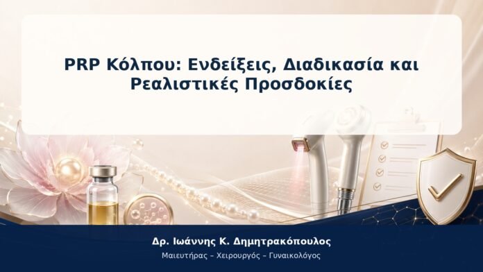 PRP Κόλπου: Ενδείξεις, Διαδικασία και Ρεαλιστικές Προσδοκίες PRP Κόλπου: Ενδείξεις, Διαδικασία και Ρεαλιστικές Προσδοκίες