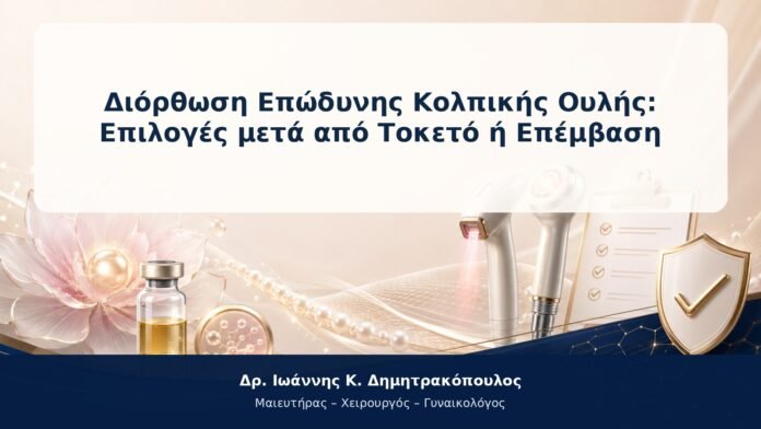 Διόρθωση Επώδυνης Κολπικής Ουλής: Επιλογές μετά από Τοκετό ή Επέμβαση