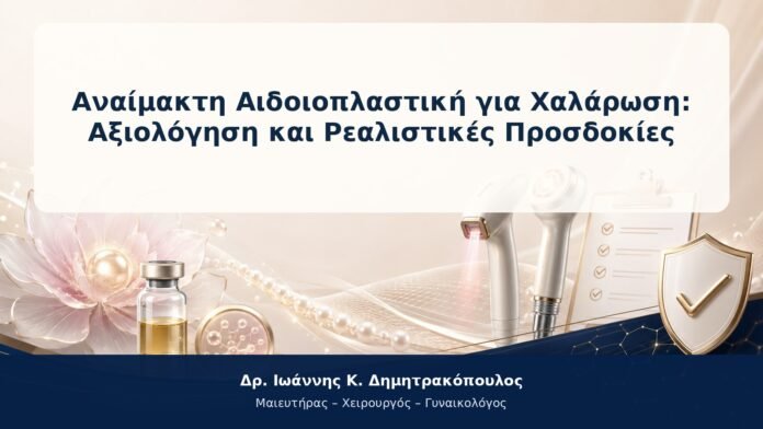 Αναίμακτη Αιδοιοπλαστική για Χαλάρωση: Αξιολόγηση και Ρεαλιστικές Προσδοκίες Αναίμακτη Αιδοιοπλαστική για Χαλάρωση: Αξιολόγηση και Ρεαλιστικές Προσδοκίες