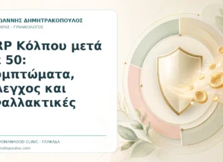 PRP Κόλπου μετά τα 50: Συμπτώματα, Έλεγχος και Εναλλακτικές PRP Κόλπου μετά τα 50: Συμπτώματα, Έλεγχος και Εναλλακτικές - Δρ. Ιωάννης Δημητρακόπουλος, Γυναικολόγος Γλυφάδα