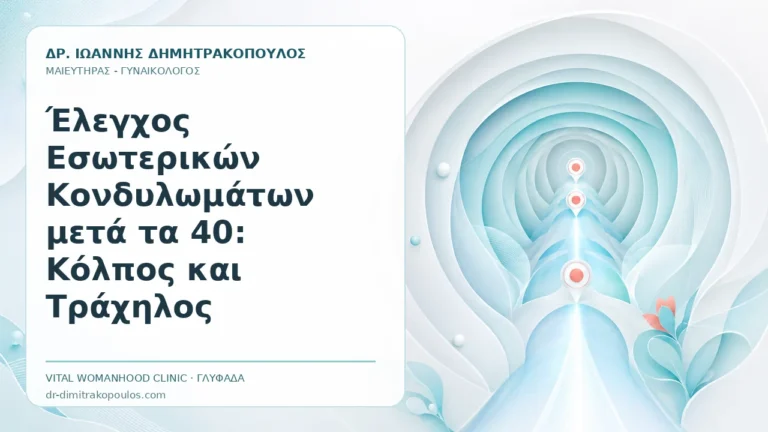 Έλεγχος Εσωτερικών Κονδυλωμάτων μετά τα 40: Κόλπος και Τράχηλος - Δρ. Ιωάννης Δημητρακόπουλος, Γυναικολόγος Γλυφάδα