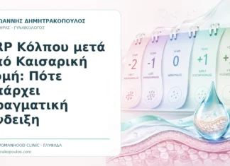 PRP Κόλπου μετά από Καισαρική Τομή: Πότε Υπάρχει Πραγματική Ένδειξη - Δρ. Ιωάννης Δημητρακόπουλος, Γυναικολόγος Γλυφάδα