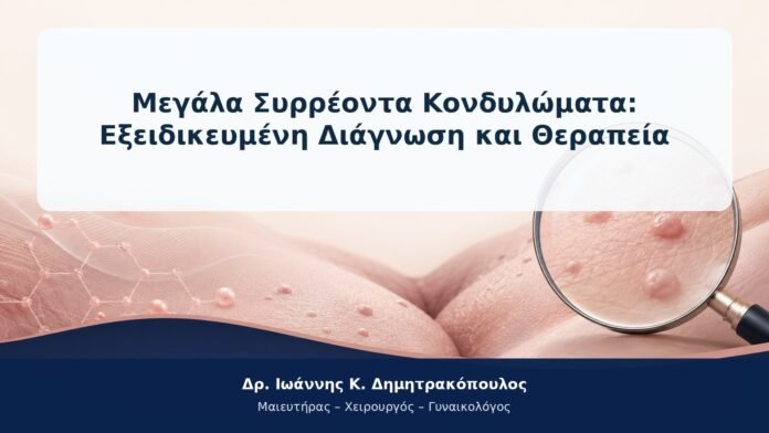 Μεγάλα Συρρέοντα Κονδυλώματα: Εξειδικευμένη Διάγνωση και Θεραπεία Μεγάλα Συρρέοντα Κονδυλώματα: Εξειδικευμένη Διάγνωση και Θεραπεία