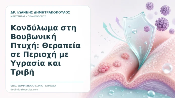 Κονδύλωμα στη Βουβωνική Πτυχή: Θεραπεία σε Περιοχή με Υγρασία και Τριβή - Δρ. Ιωάννης Δημητρακόπουλος, Γυναικολόγος Γλυφάδα