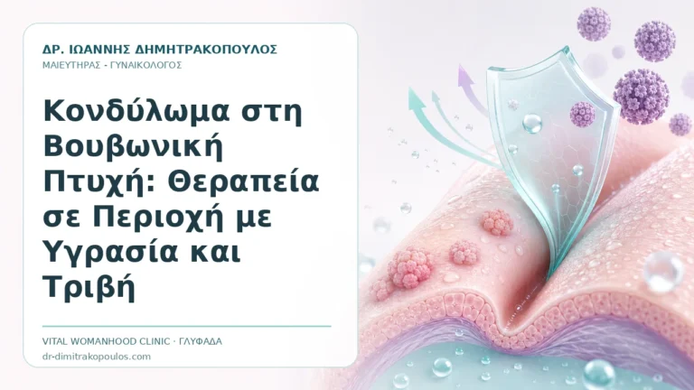 Κονδύλωμα στη Βουβωνική Πτυχή: Θεραπεία σε Περιοχή με Υγρασία και Τριβή - Δρ. Ιωάννης Δημητρακόπουλος, Γυναικολόγος Γλυφάδα