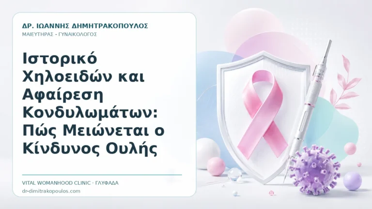 Ιστορικό Χηλοειδών και Αφαίρεση Κονδυλωμάτων: Πώς Μειώνεται ο Κίνδυνος Ουλής - Δρ. Ιωάννης Δημητρακόπουλος, Γυναικολόγος Γλυφάδα