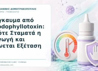 Έγκαυμα από Podophyllotoxin: Πότε Σταματά η Αγωγή και Γίνεται Εξέταση Έγκαυμα από Podophyllotoxin: Πότε Σταματά η Αγωγή και Γίνεται Εξέταση - Δρ. Ιωάννης Δημητρακόπουλος, Γυναικολόγος Γλυφάδα