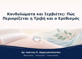 Κονδυλώματα και Σερβιέτες: Πώς Περιορίζεται η Τριβή και ο Ερεθισμός Κονδυλώματα και Σερβιέτες: Πώς Περιορίζεται η Τριβή και ο Ερεθισμός