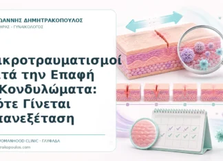 Μικροτραυματισμοί μετά την Επαφή ή Κονδυλώματα: Πότε Γίνεται Επανεξέταση Μικροτραυματισμοί μετά την Επαφή ή Κονδυλώματα: Πότε Γίνεται Επανεξέταση - Δρ. Ιωάννης Δημητρακόπουλος, Γυναικολόγος Γλυφάδα