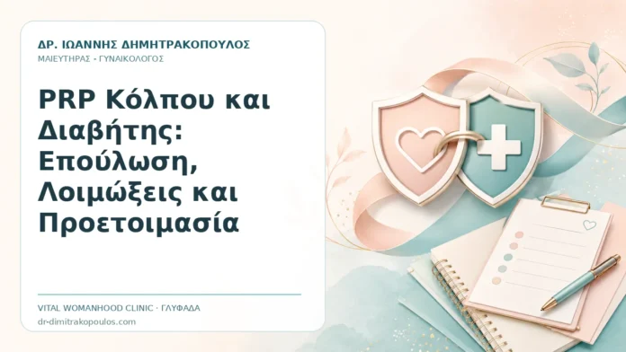 PRP Κόλπου και Διαβήτης: Επούλωση, Λοιμώξεις και Προετοιμασία - Δρ. Ιωάννης Δημητρακόπουλος, Γυναικολόγος Γλυφάδα