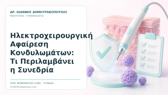 Ηλεκτροχειρουργική Αφαίρεση Κονδυλωμάτων: Τι Περιλαμβάνει η Συνεδρία - Δρ. Ιωάννης Δημητρακόπουλος, Γυναικολόγος Γλυφάδα