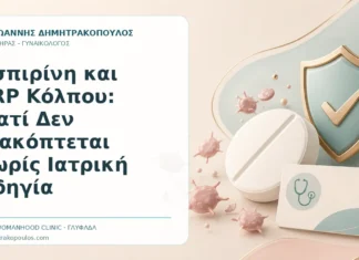 Ασπιρίνη και PRP Κόλπου: Γιατί Δεν Διακόπτεται Χωρίς Ιατρική Οδηγία - Δρ. Ιωάννης Δημητρακόπουλος, Γυναικολόγος Γλυφάδα