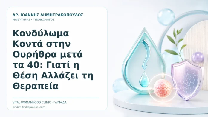 Κονδύλωμα Κοντά στην Ουρήθρα μετά τα 40: Γιατί η Θέση Αλλάζει τη Θεραπεία Κονδύλωμα Κοντά στην Ουρήθρα μετά τα 40: Γιατί η Θέση Αλλάζει τη Θεραπεία - Δρ. Ιωάννης Δημητρακόπουλος, Γυναικολόγος Γλυφάδα