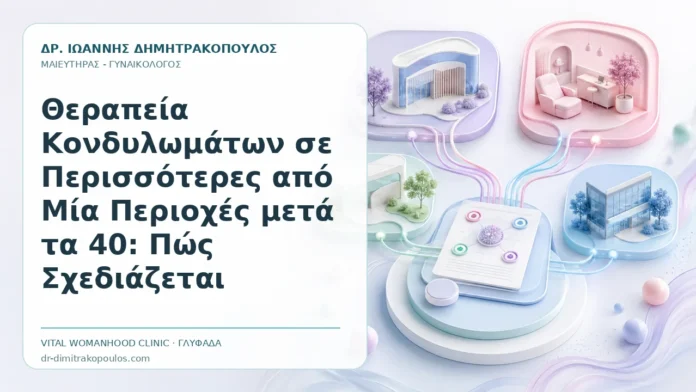 Θεραπεία Κονδυλωμάτων σε Περισσότερες από Μία Περιοχές μετά τα 40: Πώς Σχεδιάζεται Θεραπεία Κονδυλωμάτων σε Περισσότερες από Μία Περιοχές μετά τα 40: Πώς Σχεδιάζεται - Δρ. Ιωάννης Δημητρακόπουλος, Γυναικολόγος Γλυφάδα