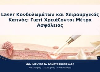 Laser Κονδυλωμάτων και Χειρουργικός Καπνός: Γιατί Χρειάζονται Μέτρα Ασφάλειας