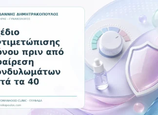Σχέδιο Αντιμετώπισης Πόνου πριν από Αφαίρεση Κονδυλωμάτων μετά τα 40 - Δρ. Ιωάννης Δημητρακόπουλος, Γυναικολόγος Γλυφάδα