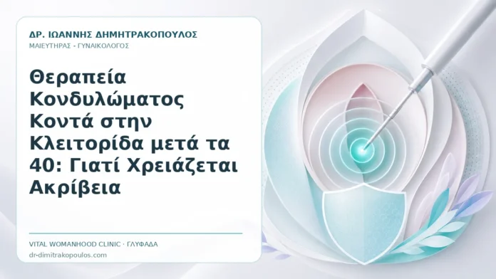 Θεραπεία Κονδυλώματος Κοντά στην Κλειτορίδα μετά τα 40: Γιατί Χρειάζεται Ακρίβεια - Δρ. Ιωάννης Δημητρακόπουλος, Γυναικολόγος Γλυφάδα