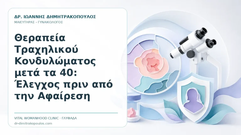 Θεραπεία Τραχηλικού Κονδυλώματος μετά τα 40: Έλεγχος πριν από την Αφαίρεση - Δρ. Ιωάννης Δημητρακόπουλος, Γυναικολόγος Γλυφάδα