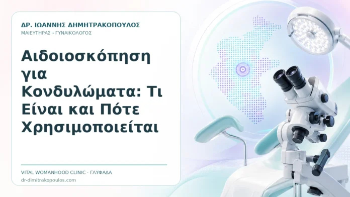 Αιδοιοσκόπηση για Κονδυλώματα: Τι Είναι και Πότε Χρησιμοποιείται - Δρ. Ιωάννης Δημητρακόπουλος, Γυναικολόγος Γλυφάδα