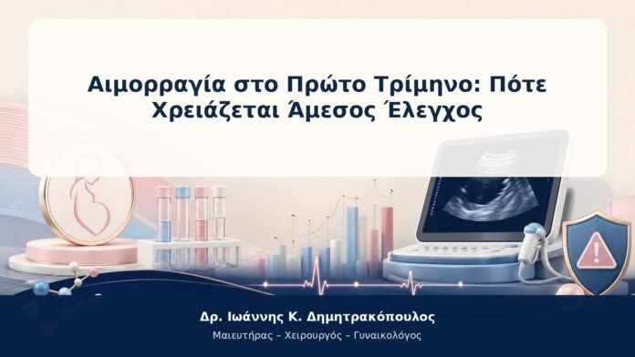 Αιμορραγία στο Πρώτο Τρίμηνο: Πότε Χρειάζεται Άμεσος Έλεγχος Αιμορραγία στο Πρώτο Τρίμηνο: Πότε Χρειάζεται Άμεσος Έλεγχος