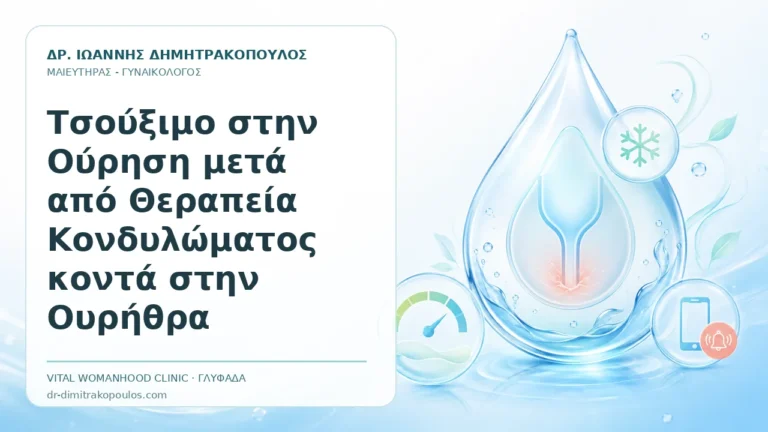 Τσούξιμο στην Ούρηση μετά από Θεραπεία Κονδυλώματος κοντά στην Ουρήθρα - Δρ. Ιωάννης Δημητρακόπουλος, Γυναικολόγος Γλυφάδα