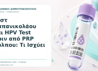 Τεστ Παπανικολάου και HPV Test πριν από PRP Κόλπου: Τι Ισχύει Τεστ Παπανικολάου και HPV Test πριν από PRP Κόλπου: Τι Ισχύει - Δρ. Ιωάννης Δημητρακόπουλος, Γυναικολόγος Γλυφάδα