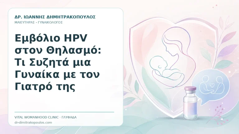 Εμβόλιο HPV στον Θηλασμό: Τι Συζητά μια Γυναίκα με τον Γιατρό της - Δρ. Ιωάννης Δημητρακόπουλος, Γυναικολόγος Γλυφάδα