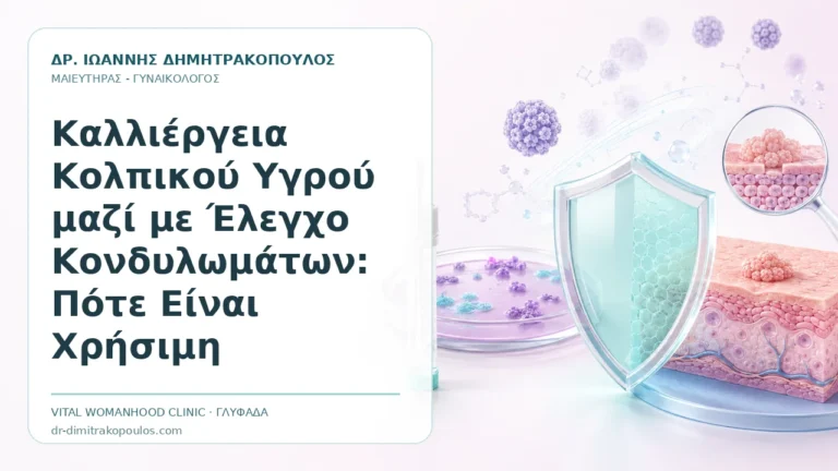 Καλλιέργεια Κολπικού Υγρού μαζί με Έλεγχο Κονδυλωμάτων: Πότε Είναι Χρήσιμη - Δρ. Ιωάννης Δημητρακόπουλος, Γυναικολόγος Γλυφάδα
