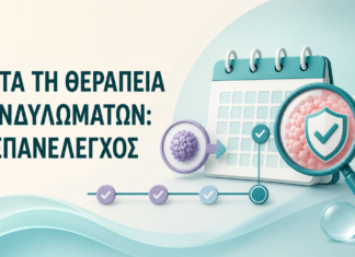 Μετά τη θεραπεία κονδυλωμάτων: ο επανέλεγχος