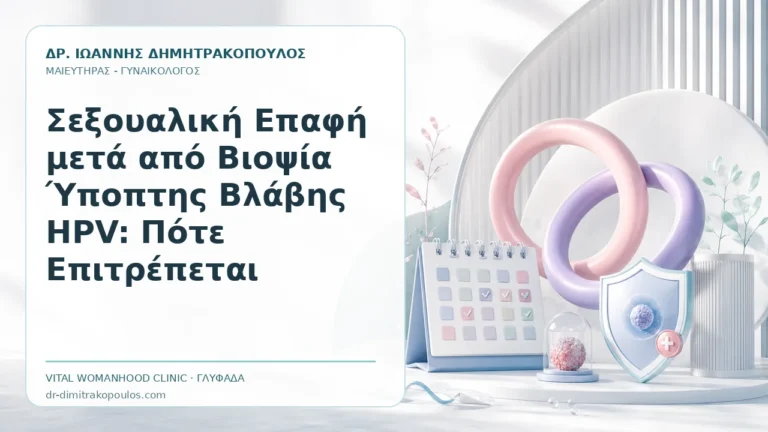 Σεξουαλική Επαφή μετά από Βιοψία Ύποπτης Βλάβης HPV: Πότε Επιτρέπεται - Δρ. Ιωάννης Δημητρακόπουλος, Γυναικολόγος Γλυφάδα