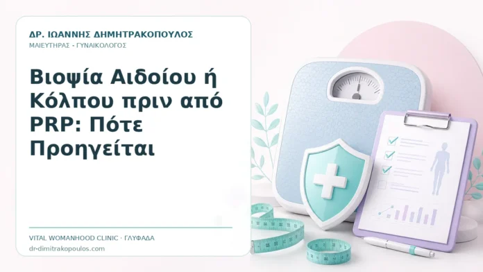 Βιοψία Αιδοίου ή Κόλπου πριν από PRP: Πότε Προηγείται Βιοψία Αιδοίου ή Κόλπου πριν από PRP: Πότε Προηγείται - Δρ. Ιωάννης Δημητρακόπουλος, Γυναικολόγος Γλυφάδα