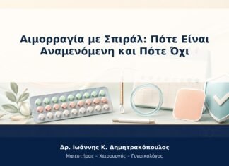 Αιμορραγία με Σπιράλ: Πότε Είναι Αναμενόμενη και Πότε Όχι Αιμορραγία με Σπιράλ: Πότε Είναι Αναμενόμενη και Πότε Όχι
