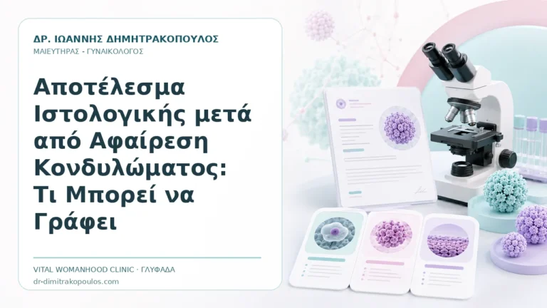 Αποτέλεσμα Ιστολογικής μετά από Αφαίρεση Κονδυλώματος: Τι Μπορεί να Γράφει - Δρ. Ιωάννης Δημητρακόπουλος, Γυναικολόγος Γλυφάδα