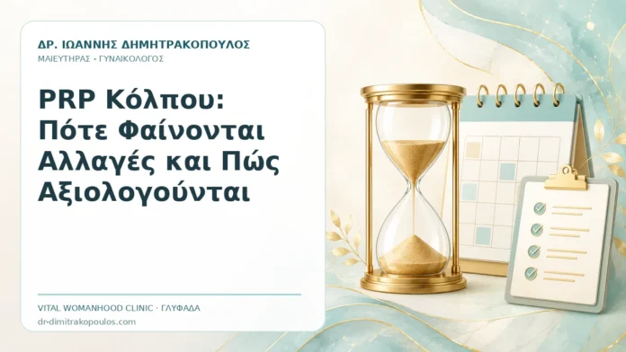 PRP Κόλπου: Πότε Φαίνονται Αλλαγές και Πώς Αξιολογούνται - Δρ. Ιωάννης Δημητρακόπουλος, Γυναικολόγος Γλυφάδα