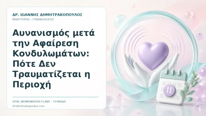 Αυνανισμός μετά την Αφαίρεση Κονδυλωμάτων: Πότε Δεν Τραυματίζεται η Περιοχή Αυνανισμός μετά την Αφαίρεση Κονδυλωμάτων: Πότε Δεν Τραυματίζεται η Περιοχή - Δρ. Ιωάννης Δημητρακόπουλος, Γυναικολόγος Γλυφάδα