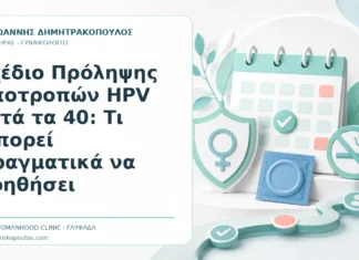 Σχέδιο Πρόληψης Υποτροπών HPV μετά τα 40: Τι Μπορεί Πραγματικά να Βοηθήσει - Δρ. Ιωάννης Δημητρακόπουλος, Γυναικολόγος Γλυφάδα