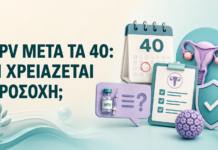 HPV μετά τα 40: τι χρειάζεται προσοχή;