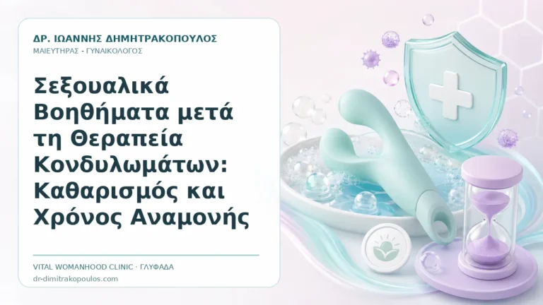Σεξουαλικά Βοηθήματα μετά τη Θεραπεία Κονδυλωμάτων: Καθαρισμός και Χρόνος Αναμονής - Δρ. Ιωάννης Δημητρακόπουλος, Γυναικολόγος Γλυφάδα