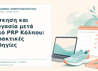 Άσκηση και Εργασία μετά από PRP Κόλπου: Πρακτικές Οδηγίες - Δρ. Ιωάννης Δημητρακόπουλος, Γυναικολόγος Γλυφάδα