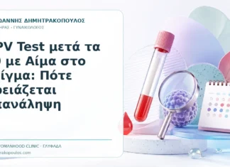 HPV Test μετά τα 40 με Αίμα στο Δείγμα: Πότε Χρειάζεται Επανάληψη - Δρ. Ιωάννης Δημητρακόπουλος, Γυναικολόγος Γλυφάδα