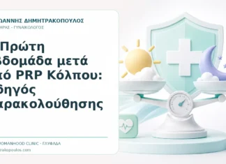 Η Πρώτη Εβδομάδα μετά από PRP Κόλπου: Οδηγός Παρακολούθησης - Δρ. Ιωάννης Δημητρακόπουλος, Γυναικολόγος Γλυφάδα