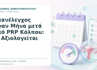Επανέλεγχος Έναν Μήνα μετά από PRP Κόλπου: Τι Αξιολογείται - Δρ. Ιωάννης Δημητρακόπουλος, Γυναικολόγος Γλυφάδα