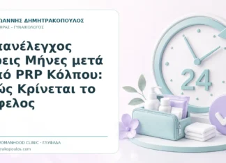 Επανέλεγχος Τρεις Μήνες μετά από PRP Κόλπου: Πώς Κρίνεται το Όφελος - Δρ. Ιωάννης Δημητρακόπουλος, Γυναικολόγος Γλυφάδα