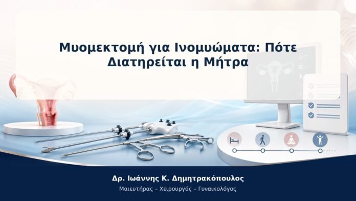 Μυομεκτομή για Ινομυώματα: Πότε Διατηρείται η Μήτρα
