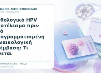 Παθολογικό HPV Αποτέλεσμα πριν από Προγραμματισμένη Γυναικολογική Επέμβαση: Τι Γίνεται - Δρ. Ιωάννης Δημητρακόπουλος, Γυναικολόγος Γλυφάδα