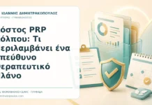 Κόστος PRP Κόλπου: Τι Περιλαμβάνει ένα Υπεύθυνο Θεραπευτικό Πλάνο - Δρ. Ιωάννης Δημητρακόπουλος, Γυναικολόγος Γλυφάδα