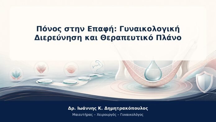 Πόνος στην Επαφή: Γυναικολογική Διερεύνηση και Θεραπευτικό Πλάνο Πόνος στην Επαφή: Γυναικολογική Διερεύνηση και Θεραπευτικό Πλάνο